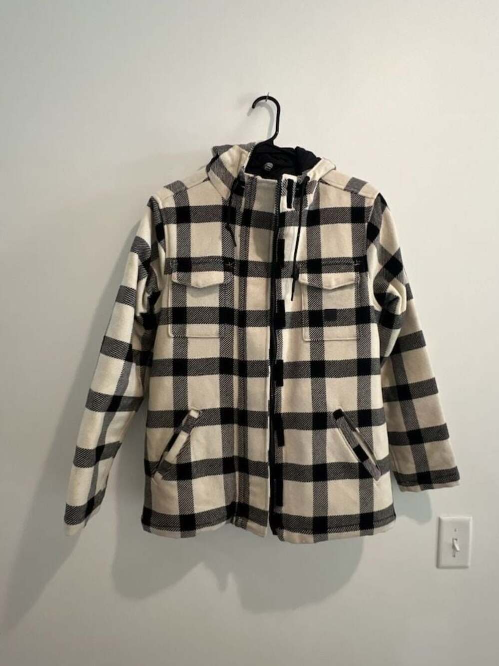 Women's Carhartt Wool Blend Buffalo Plaid Coat